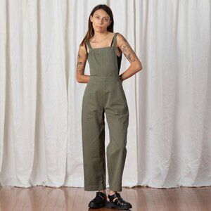 Ali Golden - Fitted Overall Jumper - Faded Olive